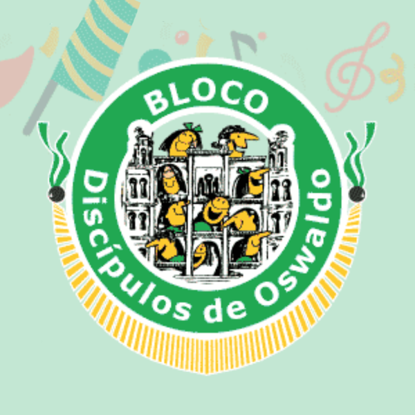 Logo do bloco Discípulos de Oswaldo